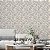 Papel de Parede Adesivo Vinil Flores Cinza Bege Provençal Elegante Vintage Sala Quarto Cozinha - Imagem 2