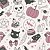 Papel de Parede Adesivo Vinil Bruxas Wicka Rosa Gatinho Cat Mistico Pedras Teen Quarto Menina - Imagem 3