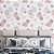 Papel de Parede Adesivo Vinil Bolhas Aquarela Pintura Rosa e Azul Quarto Infantil - Imagem 1