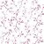 Papel de Parede Adesivo Vinil Plantas Floral Delicado Vintage Aquarela Rosa Sala Quarto - Imagem 3