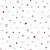 Papel de Parede Adesivo Vinil Corações Rosa Cinza Fofo Pontinhos Quarto Infantil Menina - Imagem 3