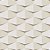 Papel de Parede Adesivo Vinil Escamas Bege Efeito 3D Gesso Mosaico Areia Sala Quarto - Imagem 4