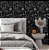 Papel de Parede Adesivo Vinil Planeta Astronomia Desenho Preto e Branco Teen Quarto - Imagem 2