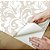 Papel de Parede Adesivo Vinil Provençal Flor Arabesco Bege Clássico Elegante Cozinha Quarto Sala - Imagem 3