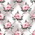 Papel de Parede Adesivo Vinil Pintura Aquarela Rosas Provençal Rosa Elegante Quarto Sala - Imagem 4