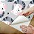 Papel de Parede Adesivo Vinil Gatinho Dormindo Cinza e Rosa Fofo Quarto Infantil - Imagem 3
