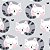 Papel de Parede Adesivo Vinil Gatinho Dormindo Cinza e Rosa Fofo Quarto Infantil - Imagem 4