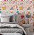 Papel de Parede Adesivo Vinil Gatinho Colors Floral Fofo Vintage Quarto Bebe - Imagem 2