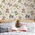 Papel de Parede Adesivo Vinil Ursos Coloridos Linho Vintage Fofo Quarto Infantil Menina - Imagem 2