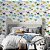 Papel de Parede Adesivo Vinil Dinoussauros Azul Cinza Quarto Infantil Menino - Imagem 2
