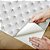 Papel de Parede Adesivo Vinil Capitonê Branco Botonê Cabeceira Quarto - Imagem 3