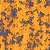 Papel de Parede Adesivo Vinil Aço Ferrrugem Laranja Cinza Escritório Industrial - Imagem 4