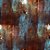 Papel de Parede Adesivo Vinil Aço Corten Azul Ferro Ferrugem Metal Industrial Esritório Sala - Imagem 4