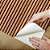 Papel de Parede Adesivo Vinil Ripa Madeira Natural Laranja Horizontal Vintage Sala Quarto Cozinha - Imagem 3