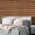 Papel de Parede Adesivo Vinil Ripa Madeira Natural Laranja Horizontal Vintage Sala Quarto Cozinha - Imagem 1