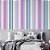 Papel de Parede Adesivo Vinil Listras Rosa Azul Cinza Vertical Quarto Infantil Bebe - Imagem 2