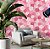 Papel de Parede Adesivo Vinil Rosa Floral Flor Rose Elegante Vintage Sala Quarto - Imagem 2