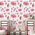 Papel de Parede Adesivo Vinil Circo Ursos Rosa Vintage Quarto Infantil Menina - Imagem 1