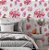 Papel de Parede Adesivo Vinil Circo Ursos Rosa Vintage Quarto Infantil Menina - Imagem 2