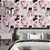 Papel de Parede Adesivo Vinil Desenho Gatos Estampa Rosa Fofo Quarto Menina - Imagem 1
