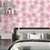 Papel de Parede Adesivo Vinil Estrelinha Feliz Fofo Rosa Quarto Infantil Menina - Imagem 1