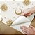 Papel de Parede Adesivo Vinil Lua Sol Dourado Estrela Vintage Sala Quarto Infantil - Imagem 3