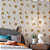Papel de Parede Adesivo Vinil Lua Sol Dourado Estrela Vintage Sala Quarto Infantil - Imagem 2