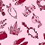 Papel de Parede Adesivo Vinil Coroa Princesas Rosa Fofo Coroa Vintage Quarto Infantil Menina - Imagem 4