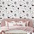 Papel de Parede Adesivo Vinil Teen Sereia Arco Iris Estrela Moderno Quarto Infantil - Imagem 2
