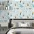 Papel de Parede Adesivo Vinil História Principe Dragões Castelo Azul Quarto Infantil - Imagem 1