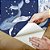 Papel de Parede Adesivo Vinil Pintura Baleias Céu Constelação Estrelas Azul Aquarela Quarto Infantil - Imagem 3