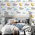 Papel de Parede Adesivo Vinil Estrelas Bebê Ovelha Lua Nuvem Quarto Infantil - Imagem 2