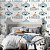 Papel de Parede Adesivo Vinil Submarino Azul Mar Bebe Quarto Infantil Menino - Imagem 2