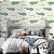 Papel de Parede Adesivo Vinil Sala Jacarés Verde Mãe Filho Fofo Animal Quarto Infantil - Imagem 1