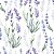 Papel de Parede Adesivo Vinil Flor Rosa Floral Ramos Lavanda Azul Roxo Cozinha Sala - Imagem 4