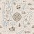 Papel de Parede Adesivo Vinil Bussolas Mapas Mar Vintage Sala Quarto - Imagem 4