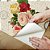 Papel de Parede Adesivo Vinil Selo Flor Rosa Vermelho Vintage Antigo Sala Quarto - Imagem 3