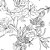 Papel de Parede Adesivo Vinil Desenho Linhas Flores Floral Vintage Sala Quarto Cozinha - Imagem 4