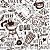 Papel de Parede Adesivo Vinil Restaurante Big Tasty Food Truck Desenho Vintage - Imagem 4