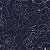 Papel de Parede Adesivo Vinil Peonia Floral Azul E Rose Gold Moderno Sala Quarto Menina - Imagem 4