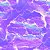Papel de Parede Adesivo Vinil Pintura Óleo Abstrato Roxo E Azul Surreal Quarto Sala - Imagem 4