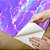 Papel de Parede Adesivo Vinil Pintura Óleo Abstrato Roxo E Azul Surreal Quarto Sala - Imagem 3