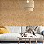 Papel de Parede Adesivo Vinil Efeito Textura Madeira MDF 3D Bege Cozinha Quarto - Imagem 2