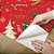 Papel de Parede Adesivo Vinil Árvores Natal Vermelho Presente Natalino Sala - Imagem 3