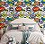 Papel de Parede Adesivo Vinil Teen Pop Art OMG Comics Colorido Quarto Infantil - Imagem 1