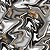Papel de Parede Adesivo Vinil Tinta Óleo Mármore Cinza e Dourado Abstrato Quarto Sala - Imagem 4