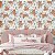 Papel de Parede Adesivo Vinil Raposinha Fofa Fox Raposa Pintura Aquarela Floral Quarto Infantil - Imagem 2