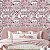 Papel de Parede Adesivo Vinil Balões Comics Pop Art Rosa Moderno Quarto Menina - Imagem 1
