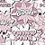 Papel de Parede Adesivo Vinil Balões Comics Pop Art Rosa Moderno Quarto Menina - Imagem 4