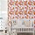 Papel de Parede Adesivo Vinil Raposas Flores Rosa Fofo Fox Pintura Quarto Infantil Menina - Imagem 2